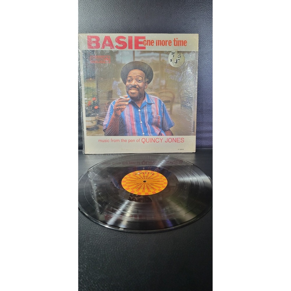 COUNT BASIE~Basie One More Time Soul Jazz Album~ROULETTE #R 52024 Vinyl LP Shrin